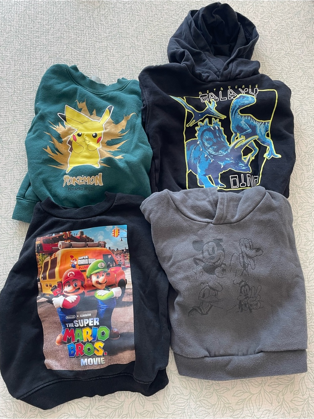 H&M Toddler Sweatshirt/Hoodie Pokemon Super Mario